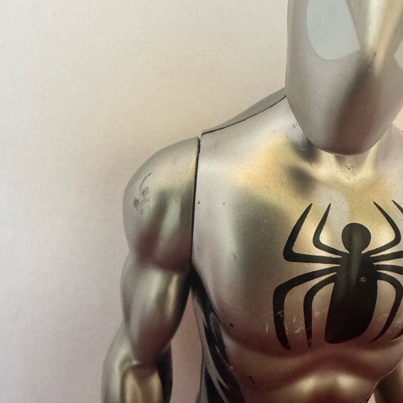 Marvel Ultimate Spider-Man Titan Hero Series Armored Spider-Man Figure 2014 12” - Picture 4 of 10